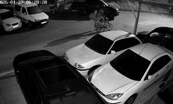 İş yerine silahlı saldırı kamerada