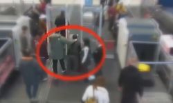 İstanbul - Şişli cinayetinin şüphelilerinin İstanbul Havalimanı'ında yakalandığı anların görüntüleri ortaya çıktı