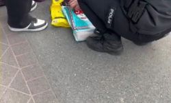 İstanbul- Sultanbeyli'de otomobilin çarptığı kadın takla attı; kaza kamerada