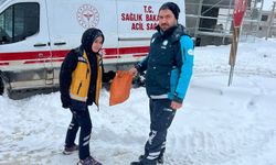 Kara saplanan ambulanstaki 2 diyaliz hastasını UMKE kurtardı