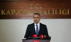 Karaman Valisi Çiçek, göreve başladı