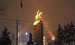 Kayseri'de yoğun kar yağışı etkili oldu