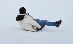 Konya Ovası'nda kayak keyfi