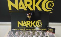 Manisa'da 1730 sentetik hap ele geçirildi; 5 tutuklama