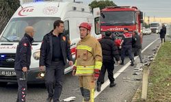 Manisa'da TIR ile otomobil çarpıştı; 1 ölü