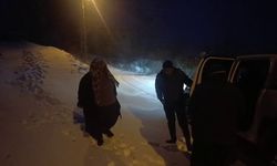 Osmaniye'de kar nedeniyle mahsur kalan vatandaşlar kurtarıldı