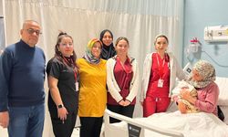 Osmaniye'de yılın ilk bebeği 'Elin' oldu