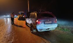 Polisten kaçan alkollü sürücü, kaza yapınca yakalandı