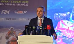 Rize'de Dünya Kar Motosikleti Şampiyonası'nın lansmanı gerçekleştirildi