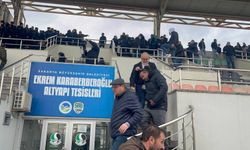 Sakarya'da amatör maçta tribünler karıştı