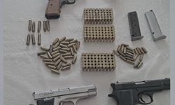 Silah kaçakçılığı operasyonunda baba ve oğluna gözaltı