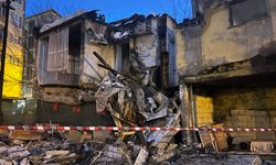 Sivas'ta iki katlı metruk bina çöktü