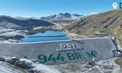 Sivas'taki Ulaş Baharözü Barajı'nda su tutuldu