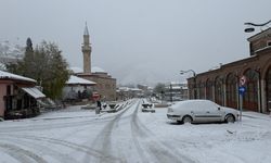 Tokat beyaza büründü