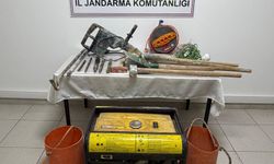 Tokat'ta kaçak kazı yapan 6 şüpheliye suçüstü