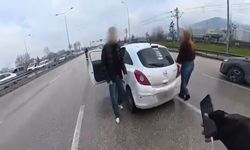 Trafikte tekme- yumruk kavga eden sürücülerin ehliyetlerine el konuldu