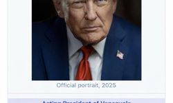 Trump, kendisini 'Venezuela'nın Geçici Başkanı' olarak gösteren fotoğraf paylaştı