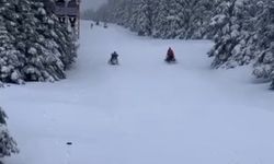 Uludağ'da telesiyej arızalandı; tatilciler metrelerce yükseklikte mahsur kaldı