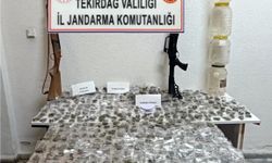 Uyuşturucuyu kümese gömmüş