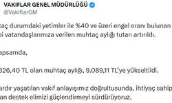 Vakıflar Genel Müdürlüğü'nün muhtaç aylıkları yükseltildi