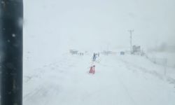 Van-Çatak kara yolu, çığ riski nedeniyle kapatıldı