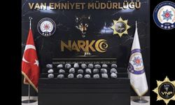 Van'da 26 kilo metamfetamin ele geçirildi