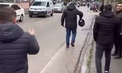 Yol verme tartışmasında minibüsün camını kıran şüpheli: Kaskıma vurunca sinirlendim