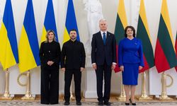Zelenskiy, Litvanya Cumhurbaşkanı Nauseda ile bir araya geldi
