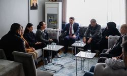 Adalet Bakanı Tunç'tan, Atlas Çağlayan'ın ailesine ziyaret