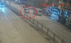 Amasya'da trafik kazaları KGYS kameralarına yansıdı