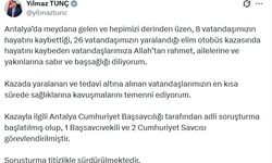 Antalya'da yolcu otobüsü devrildi; 8 ölü, 26 yaralı (3)