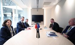 Bakan Bayraktar, Avrupa Komisyonu Enerji Komiseri Jorgensen ile bir araya geldi