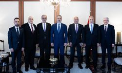 Bakan Fidan, Gazze Yönetimi Ulusal Komitesi Başkanı Şaat'ı kabul etti