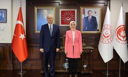 Bakan Göktaş, Mısır Ankara Büyükelçisi Elsheik ile görüştü