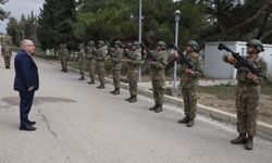 Bakan Güler, Kilis'te birlikleri denetledi