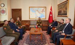 Bakan Güler, Libya Genelkurmay Başkan Vekili Korgeneral Al‑Namroush'u kabul etti