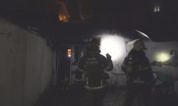 Bursa'da tek katlı evde çıkan yangın söndürüldü