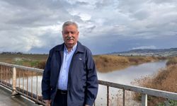 Büyük Menderes'in su seviyesi yükseldi; taşkın riski tedirgin etti