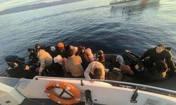 Çanakkale'de 37 kaçak göçmen ile 1 organizatör yakalandı