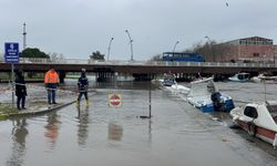 Çanakkale'de taşan Sarıçay dron ile görüntülendi (2)