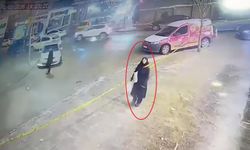 Çatıdan düşen buz kütlesinin altında kalmaktan son anda kurtuldu