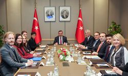 Cevdet Yılmaz, AB Komisyonu Üyesi Kos ile görüştü