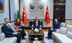 Cevdet Yılmaz, Brezilya'nın Ankara Büyükelçisi Neves'i kabul etti