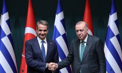 Cumhurbaşkanı Erdoğan, Yunanistan Başbakanı Miçotakis ile görüştü (2)