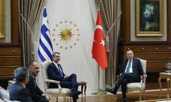 Cumhurbaşkanı Erdoğan, Yunanistan Başbakanı Miçotakis ile görüştü