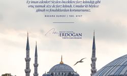 Cumhurbaşkanı Erdoğan'dan 'Ramazan ayı' paylaşımı