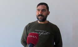 Devrilen 20 tonluk su varilinin altında kalmaktan son anda kurtuldu; o anlar kamerada