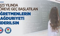 Eğitim-Bir-Sen'den 2023'te göreve geç başlatılan öğretmenler için düzenleme talebi