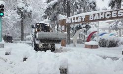 Erzincan'da kar kalınlığı 30 santimetreye ulaştı