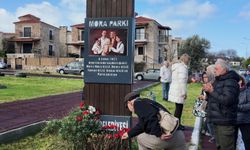 Foça 'asrın felaketinde' kaybettiği çocuklarını andı